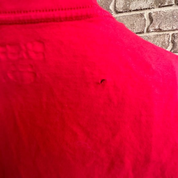 Vintage Champion Georgia Bulldogs T Shirt Large Red Short Sleeves Embroi… - Picture 12 of 12